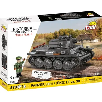 Stavebnice COBI COBI World War II 2666 Panzer 38 (t)