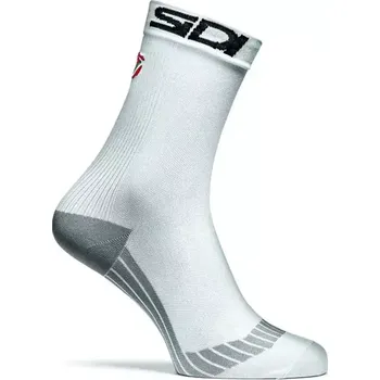 Pánské oblečení PROGRESS Sidi Kompression Socks kompresní ponožky, bílá velikost 46-47