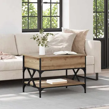 Konferenční stolek Konferenční stolek Artisanový dub 70x50x50cm kompozitní dřevo