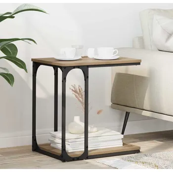 Konferenční stolek Boční stůl Artisanový dub 50 x 35 x 52 cm kompozitní dřevo