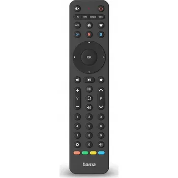 Dálkový Ovladač k televizoru univerzální Hama 4v1 Netflix, Prime Video, Disney+