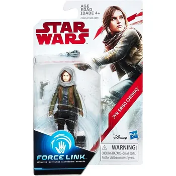 Dětské zboží Hasbro Hasbro Star Wars Epizoda 8 FORCE LINK Figurka s doplňky Jyn Erso Jedha