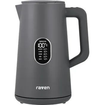 Rychlovarná konvice Rychlovarná konvice Raven EC024A 1800 W 1,5 l šedá