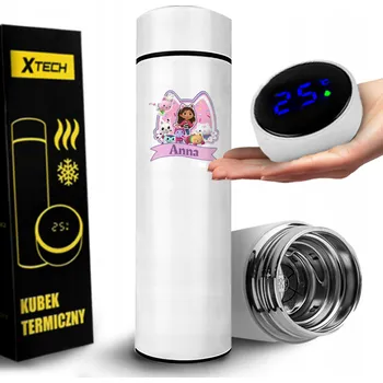 Termoska TERMOHRNEK TERMOSKA GÁBININ KOUZELNÝ DOMEK ŠKOLY DÁREK SANTA CLAUS