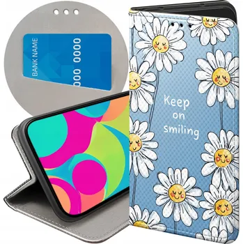 Pouzdro na mobilní telefon Flipové pouzdro Hello Case pro realme C21Y, C25Y, vícebarevné