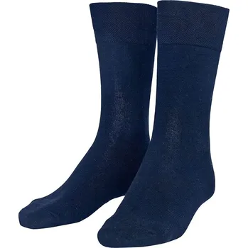 Velké pánské hladké ponožky Adamo 189002-360 3 pak navy blue (51-54)