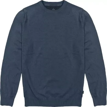 Pánský svetr Velký pánský hladký svetr přes hlavu Double Urban Outfitters KNIT-8019 modrá (4XL)