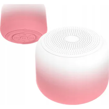 Bluetooth reproduktor Setty reproduktor kulatý gradient GB-900 bílo-růžový