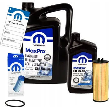 Motorový olej Mopar 5W30 6L + filtr MO744 68079744AD