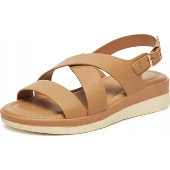 Dámské sandále Clara Barson dámské sandály K25SS00628 s plochým podpatkem, velikost 38