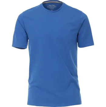 Pánské tričko Pánské velké jednobarevné tričko Redmond 665-10 modré (5XL)