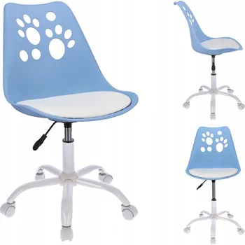 Židle JOY modro-bílá (nový kód 09.12.2025)