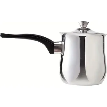 Hrnec SHEIN STŘÍBRNÝ MALÝ HRNEC S POKLIČKOU