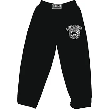 Bizon Gym Tepláky 124 - černá Černá 3XL