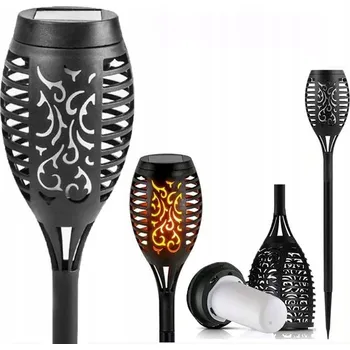 Venkovní osvětlení Solární lampa zapichovací SuperLED černá 50 cm 1 ks