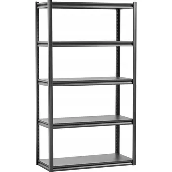 Dílenský regál Kovový skladový regál 182,88 x 101,6 x 45,72 cm, nosnost až 907 kg na polici