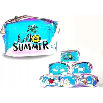 Kosmetická taška Pouzdro na tužky kosmetická taštička 14 x 10 x 7 cm NEON