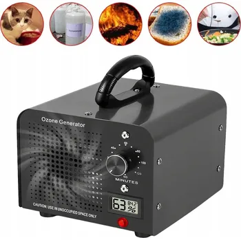 Čistička vzduchu Generátor ozonu Ozonizátor Čistička vzduchu 60000 mg/h Časovač