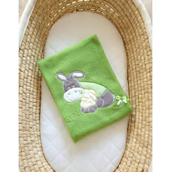 Dětská deka Deka My Sweet Baby 70 x 100 cm zelená