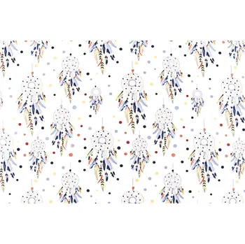 Pro Háčkování Bavlněná látka lapače snů na bílé 0,8 m