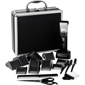 Strojek na vlasy Zastřihovač vlasů Remington černý, 10 nástavců, 3-40 mm
