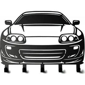 Věšák Věšák na klíče Supra MK5 JZA80 VELKÝ 25cm Černý Dárek Tuning JDM