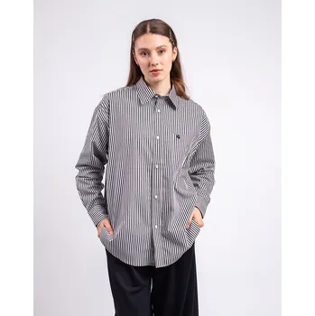 Dámská košile Carhartt WIP W' L/S Daldry Shirt Daldry Stripe, Black/Wax XS