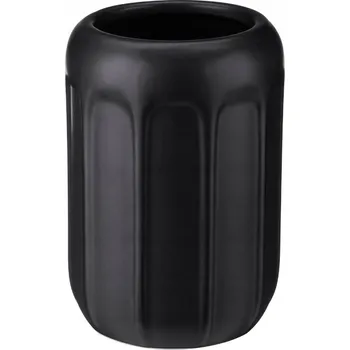 Koupelnový kelímek Lino 16753 Czarny z keramiky