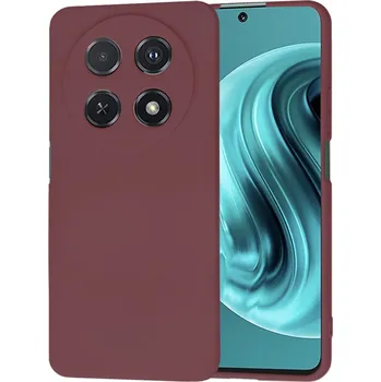 Pouzdro na mobilní telefon Techsuit SoftFlex pouzdro Huawei nova 12i 13i Plum Red