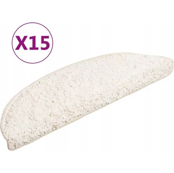 Nášlap na schod Nášlapy na schody bílé 56 x 17 x 3 cm, 15 kusů, 100% PP