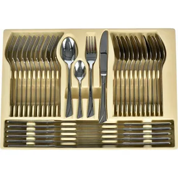 Příbor Příbory SADA KINGHOFF 72 ks pro 12 osob, lesklé