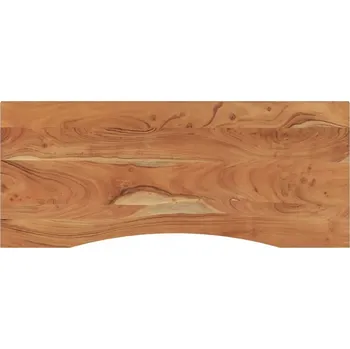 Jídelní stůl Dřevěná deska k psacímu stolu z masivního akáciového dřeva 120x50x2,5 cm