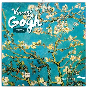 Kalendář NOTIQUE Poznámkový kalendář Vincent van Gogh 2026, 30 x 30 cm