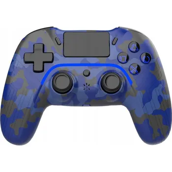 Gamepad Ovladač COBRA QSP463CBL Camo pro PS4 PC, modrý