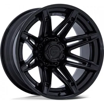 Alu kolo FUEL Alu kola Fuel 1PC FC401 BRAWL 12x22 8x165.1 ET-44 Matte Black W/ Gloss Black Lip 125.1