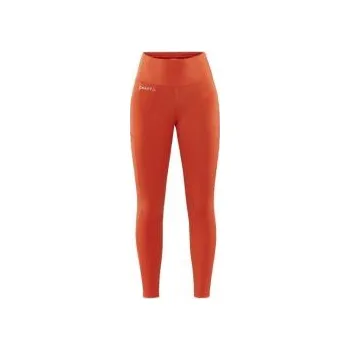 Dámské legíny CRAFT ADV Essence 2 W oranžová 1911916-573000 XS; Oranžová elastické kalhoty + DÁREK DLE VÝBĚRU!