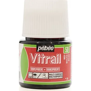 Výtvarná barva Barva na sklo PEBEO Vitrail 45 ml