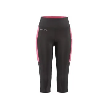 Dámské legíny CRAFT ADV Essence Capri 2 W šedá 1913209-992745 XS; Šedá 3/4 kalhoty + DÁREK DLE VÝBĚRU!