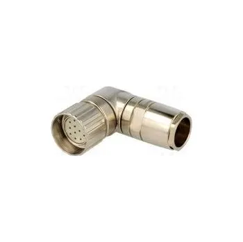 Elektrická zásuvka Konektor M23 zástrčka PIN 12 zásuvka pájení na kabel 7,5A