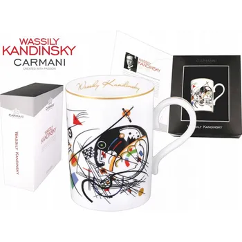 Hrnek Carmani Kandinsky porcelán 370 ml