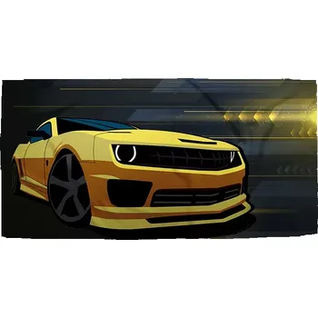 Osuška Sablio Ručník Chevrolet Camaro Pruhy - 50x100 cm