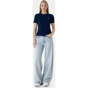 Pánské tričko Guess T-Shirt V6RI17 KD741 Tmavomodrá Regular Fit XXS