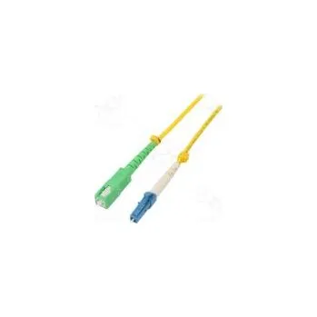 Počítač Světlovodný patch cord LC/UPC,SC/APC 5m LSZH žlutá Økab 3mm