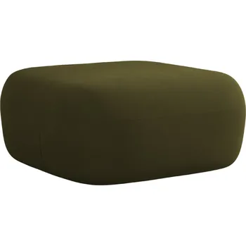 Taburet Windsor & Co Zelená sametová podnožka Aldrin 90 x 88 cm