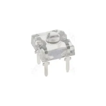 Dioda LED Super Flux 7,62x7,62mm bílá studená 1120÷2180mcd 60°