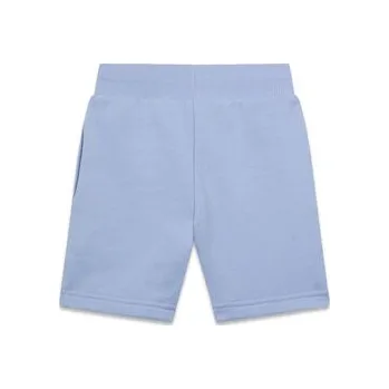 Dámská móda Guess Šortky z materiálu N6RD02 KAD74 Světle modrá Regular Fit 18M