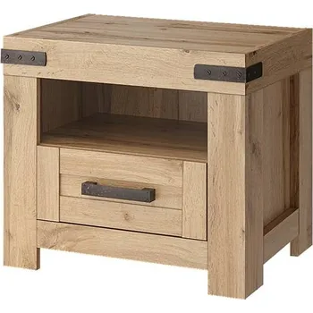 Noční stolek MORTY noční stolek 1s - dub wotan