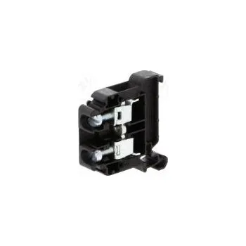 Svorka na lištu 0,5÷10mm2 póly 1 svorky 2 černá Šíř 8mm TS35