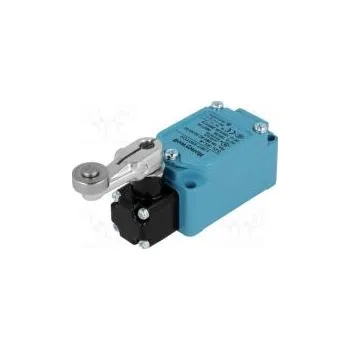 Switch Limit switch lever R 38mm, metal roller Ø17,5mm NO + NC 10A