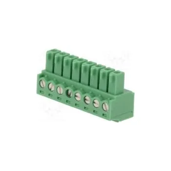 Rozpojovací svorkovnice 3,81mm póly 8 přímý zástrčka zásuvka